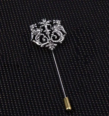 Брошка на лацкан чоловічого піджака, фото 1