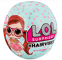 L.O.L. Surprise! Лялька ЛОЛ Сюрприз Модні зачіски з перуками LOL Surprise Hairvibes 564744, фото 2