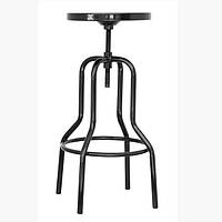 Високий барний стілець Танго, метал, колір чорний