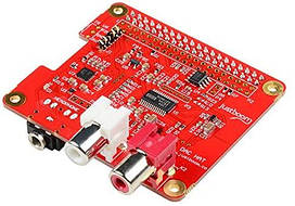 JustBoom HI-FI DAC I2S PCM5122 звукова карта для Raspberry Pi (16-32bit, 384kHz)