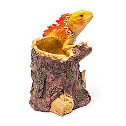 Підставка для ручок статуетка Хамелеон S2419