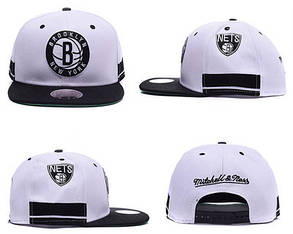 Кепка команди NBA Brooklyn Nets Бруклін Нетс бейсболка, сніпбек,  snapback