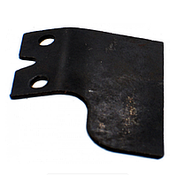 Нож для подрезки лески на защитный кожух мотокосы угловой 2 отверстия