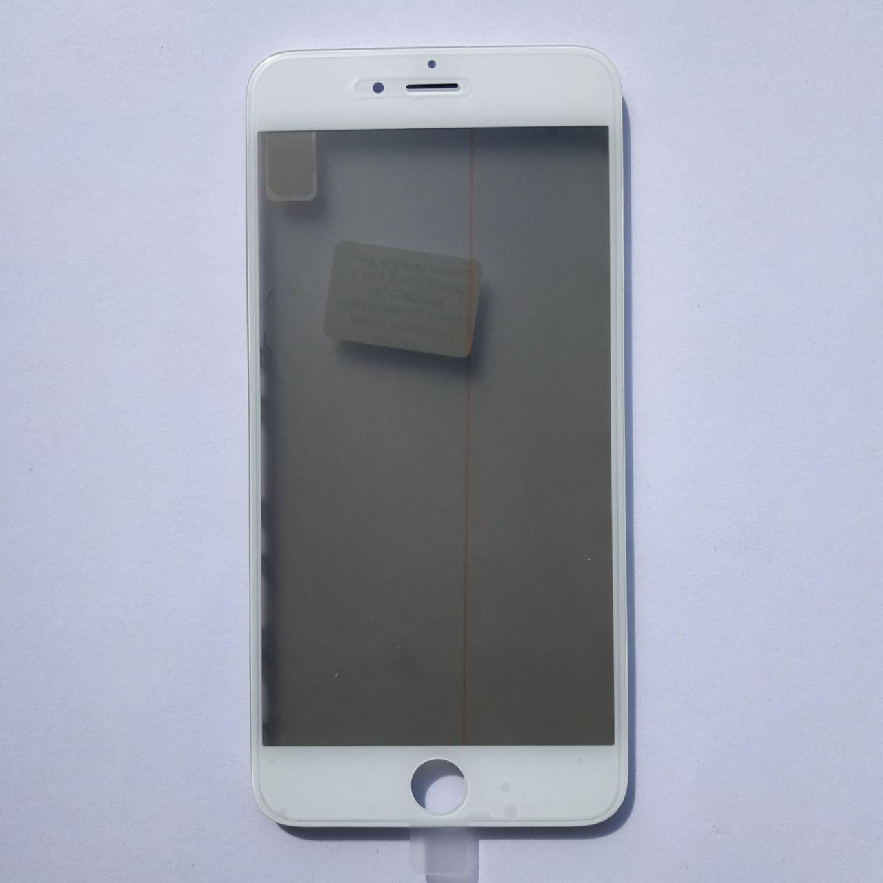 Стекло корпуса Novacel для Apple iPhone 6 Plus с рамкой OCA пленкой поляризационной пленкой White - фото 1 - id-p577183089