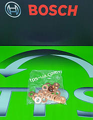 Мідна шайби для регулювання форсунки Common Rail розмір 13,8 x 7,3 x 1,4 мм