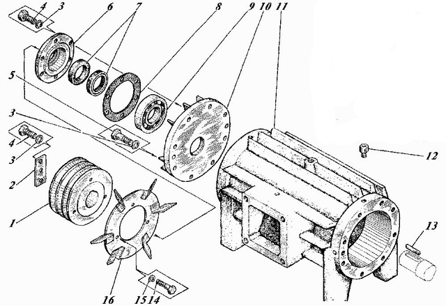 насос КО-510 вакуумный насос