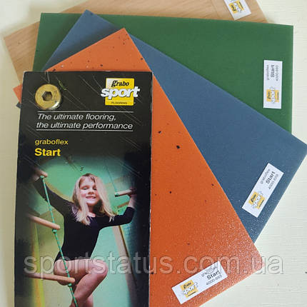 Спортивний лінолеум Grabo flex Start всі кольори, фото 1