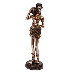 Статуетка чорношкірої дівчини з Африки 6454 B