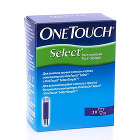 Тест-смужки OneTouch Select (Select Simple), 50 шт.