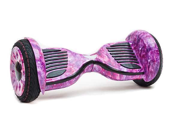 Гироскутер Smart Balance 10.5 дюйм Самобаланс фиолетовый космос - фото 1 - id-p1219210477