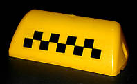Auto Sports - "Шашка" такси, запасное стекло для ремонта фонаря знака такси (Yellow)