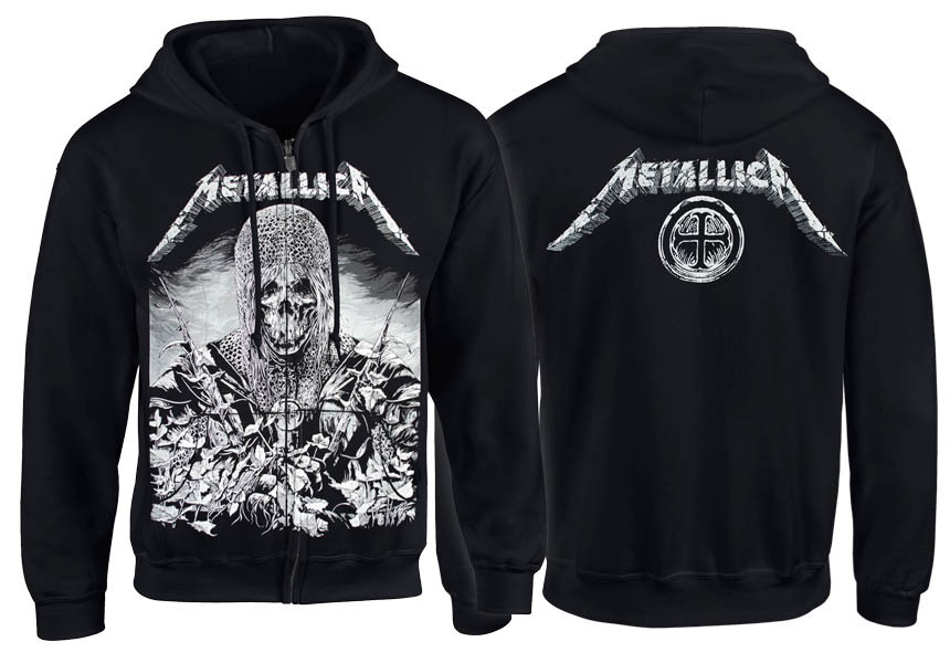 Толстовка на змійці METALLICA Templar