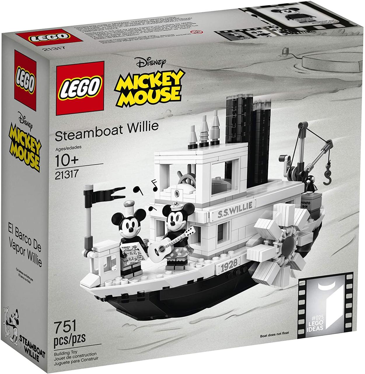 Lego Ideas Парохід Віллі (21317)