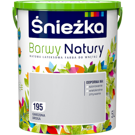 Фарба латексна Sniezka Barwy Natury 195T Зіркова дорога 5л