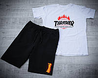 Комплект футболка и шорты Thrasher | Huf worldwide logo