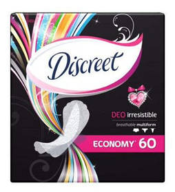 Прокладки щоденні Discreet deo irresistible multiform trio, 60 шт.