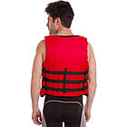 Жилет рятувальний UR PL-3548-50-70 (нейлон, ремені-PL, верх підлога.50-70 кг, нап.-пінополіетилен, фарб,син), фото 4