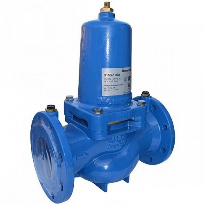 Редуктор давления воды Honeywell D15S-50A DN50 фланцевый - в интернет ...