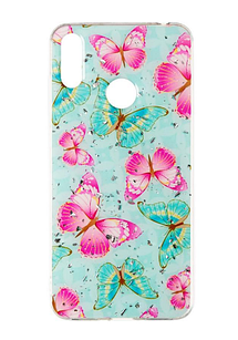 Чохол Deep Shine Flowers Case Butterfly для Samsung Galaxy А20 А205 (Самсунг А20)