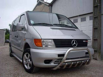 Захист переднього бампера (кенгурятник, бугель, дуга) Mercedes Vito 638