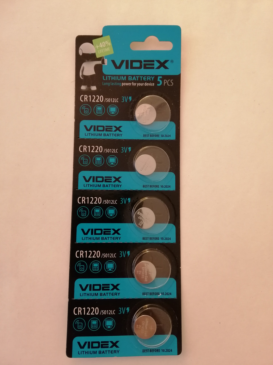 Батарейки Videx CR1220