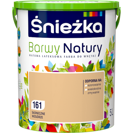 Фарба латексна Sniezka Barwy Natury 161T Сонячний пагорб 5L