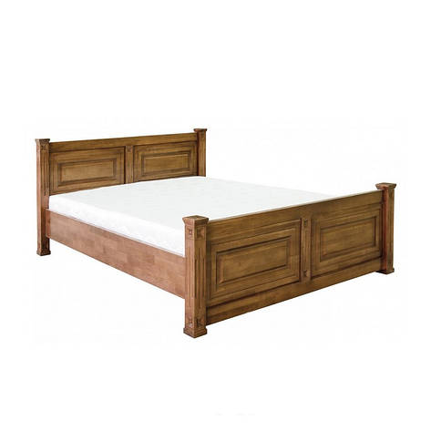 Ліжко дерев'яна Міленіум Мебель-Сервіс без ламелей, фото 2