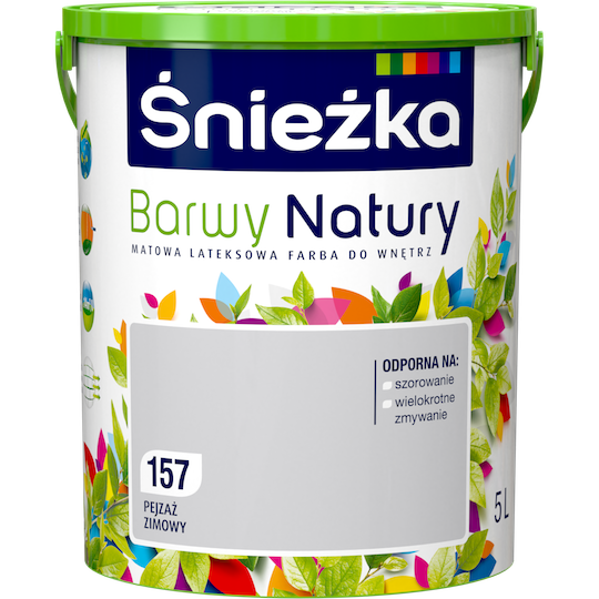Фарба латексна Sniezka Barwy Natury 157T Зимовий пейзаж 5 л