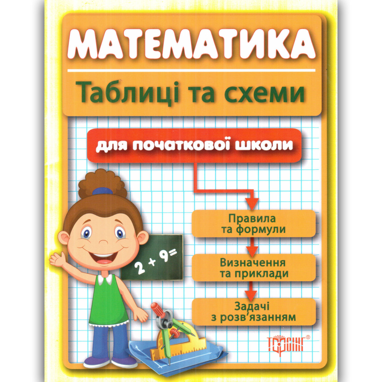 Математика Таблиці та схеми Початкова школа Авт: Курганів С. Вид: Торсінг