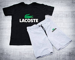 Комплект футболки та шорти  ⁇  принт Lacoste