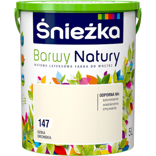 Фарба латексна Sniezka Barwy Natury 147T Дика орхідея 5 л