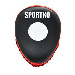 Боксерські лапи Sportko Яблуко арт. ПД6  пара