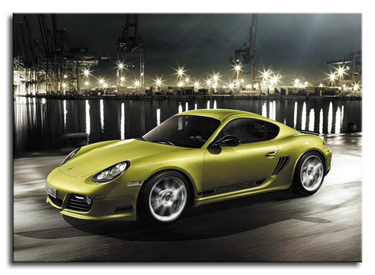 Картина на холсте "Porsche Cayman R"