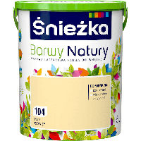 Краска моющаяся латексная Sniezka Barwy Natury 104T ПШЕНИЧНЫЕ ПОЛЯ 5 л