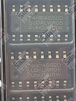 Мікросхема 74HC4052D, 74HC4052 NXP корпус SO16