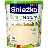 Краска латексная Sniezka Barwy Natury 102T Песчаный пляж 5 л