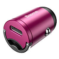 Автомобильное зарядное устройство BASEUS Tiny Star Mini PPS Car Charge Type-C Port |1Type-C, 30W|. Pink