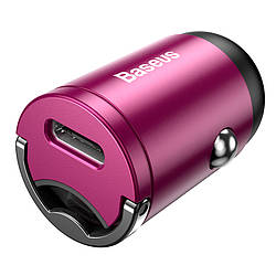 Автомобільний зарядний пристрій BASEUS Tiny Star Mini PPS Car Charge Type-C Port | 1Type-C, 30W |. Pink