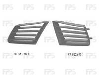 Решетка радиатора Seat Ibiza 02-08 левая, возле фары (FPS) 6L085367701C FP 6202 993