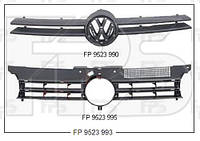 Решетка радиатора VW Golf IV '97-03 черная, внутренняя (FPS) 1J0853655B01C FP 9523 995