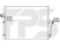 Радиатор кондиционера SsangYong Actyon / Kyron (FPS) FP 66 K501