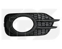 Решетка в бампере VW Tiguan'11-17 Track левая (FPS) с отверстием - 5N0853665G9B9 FP 7428 915