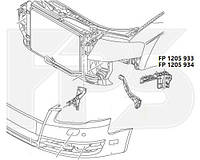 Крепеж переднего бампера левый Audi A4 B7 '05-08 (крыло-бампер) (FPS) 8E0807283E FP 1205 933