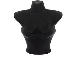 Манекен бюст жіночий підвісний Розмір 46 чорного кольору