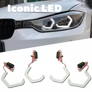 Ангельські оченята Iconic LED BMW E60 E90 F10 F20 F30, фото 3