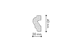 Молдинг NMC Wallstyl WL2 (40x20)мм, фото 3