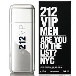 Carolina Herrera 212 VIP Men Туалетна вода EDT 100ml (Кароліна Херера Эрерра 212 Віп Чоловічий) Парфуми