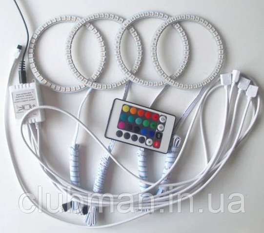 Ангельські оченята RGB для BMW E36 E38 E39 E46 E30 E53