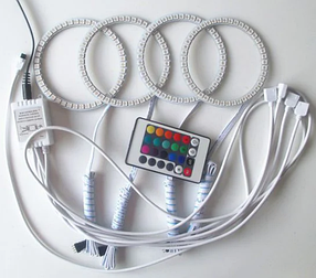 Ангельські оченята RGB для BMW E36 E38 E39 E46 E30 E53