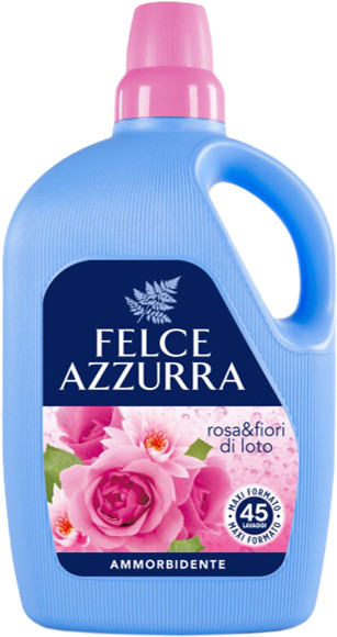 Ополаскиватель для стирки Felce Azzurra Rosa Fiori Di Loto 3 л 45 стир - фото 1 - id-p709094697